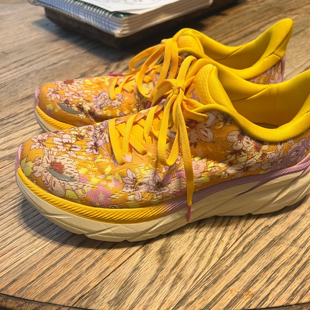 FP Movement by Free People Yellow Floral Athletic Shoes